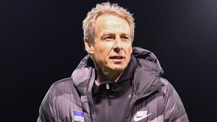Jürgen Klinsmann en el encuentro ante el Eintracht de Frankfurt.