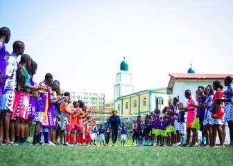 La marca Real Valladolid vuelve a Guinea de la mano de Benjamín