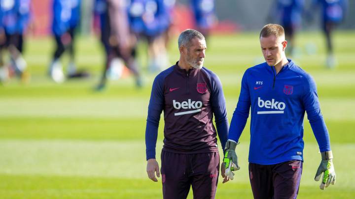 Setién's first Barcelona list: Ter Stegen, Arthur and Riqui Puig...