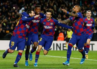 La roja a Germán y el golazo de Messi alivian el debut de Setién