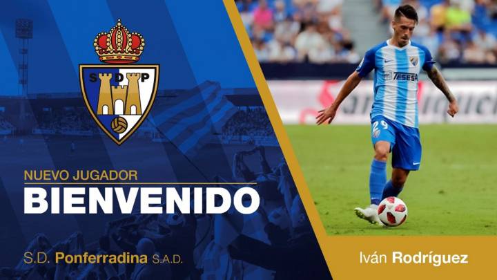 Iván Rodríguez llega a la Ponferradina, que cede a Yac al Getafe B