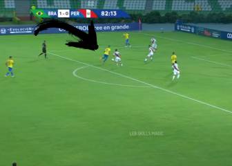 Reinier: vision and technique with Brazil's Under-23s