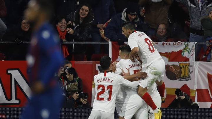 Sevilla - Levante en directo: Copa del Rey, en vivo