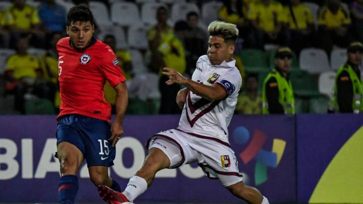 Venezuela - Chile Sub 23 en vivo: Preolímpico Sudamericano