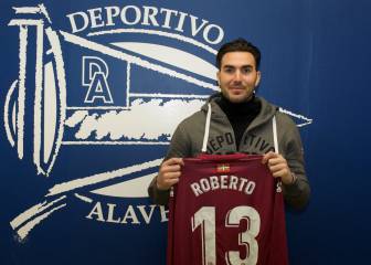 El Alavés presentó a Roberto