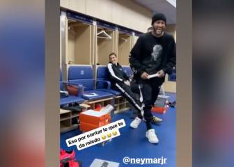 La pesada broma de Paredes a Neymar en el vestidor del PSG