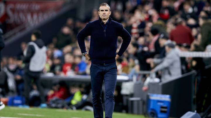 Garitano: "No somos sospechosos, se han vaciado 120 minutos"