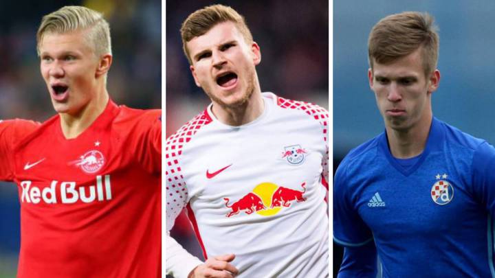 Haaland, Werner y Dani Olmo.