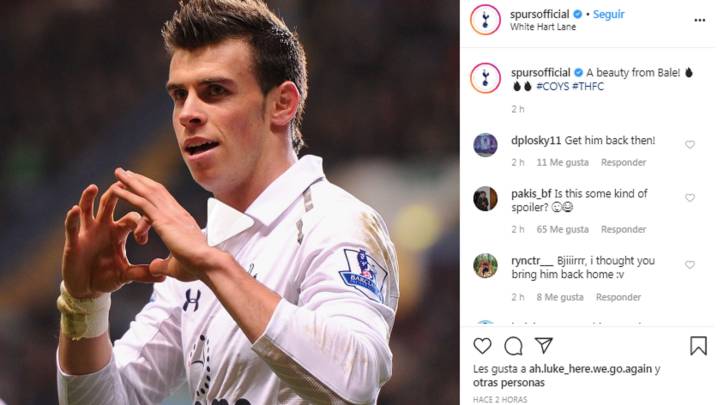 Otro guiño del Tottenham a Bale: subieron un gol que marcó contra el Southampton