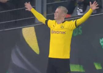 El Dortmund sigue al acecho del Bayern y golea al Colonia