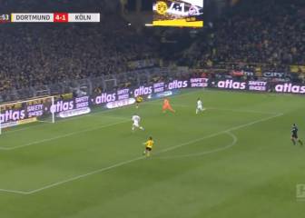 El increíble doblete del nuevo delantero estrella del Dortmund