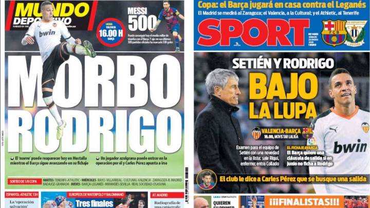 Rodrigo acapara la atención