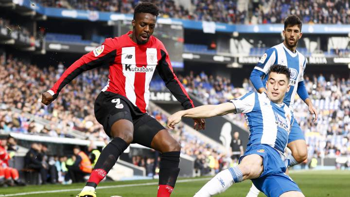 25/01/20 PARTIDO PRIMERA DIVISION JORNADA 21 ESPANYOL ATHLETIC BILBAO MARC ROCA IÑAKI WILLIAMS