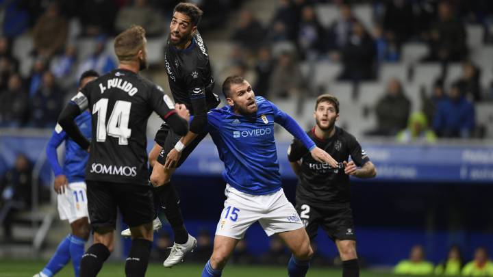 19/01/20 PARTIDO SEGUNDA DIVISION REAL OVIEDO - HUESCA JOSUE SA Y ORTUÑO