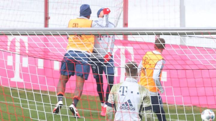 Pelea entre Boateng y Goretzka