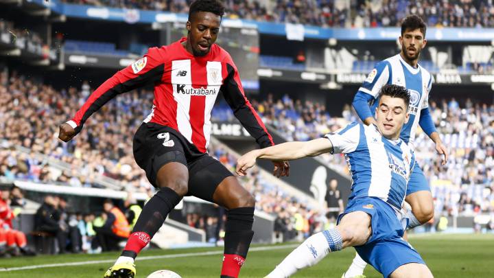 Williams, en el partido ante el Espanyol.