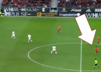 El talento no se olvida: el golazo de De la Red en el Wanda desde su propio campo