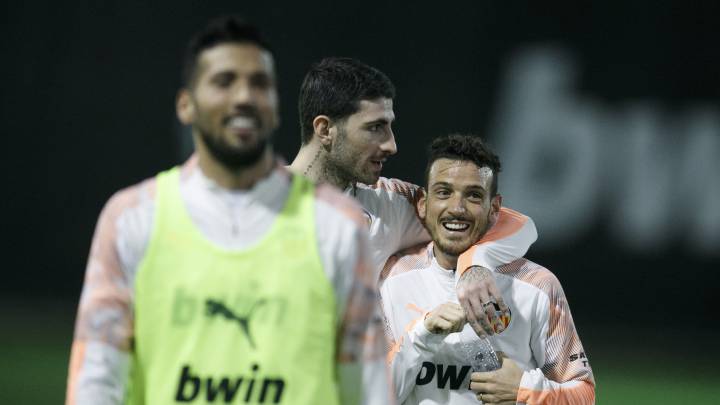 Garay, Piccini y Florenzi.