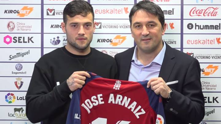 Arnaiz: “El míster me ha dicho que le eche ganas y coraje”