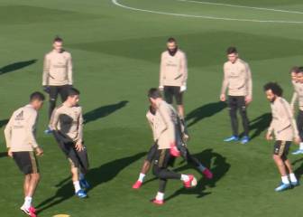 Caño de Courtois a Vinicius que provoca reacción en Modric