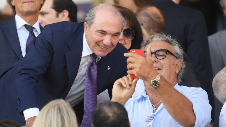 Commisso, presidente de la Fiorentina.
