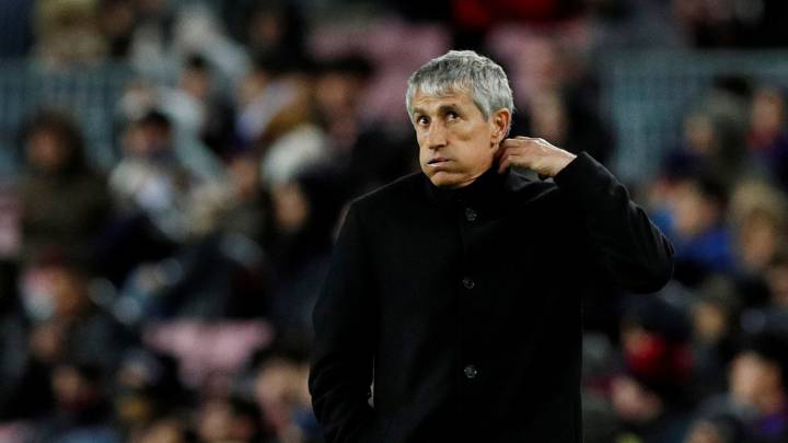 Setién with just 14 first team players available for Levante
