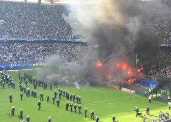 La federación alemana permite el uso de bengalas en Hamburgo