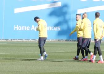 Tras el cruce de palabras entre Abidal y Messi, así entrenaron