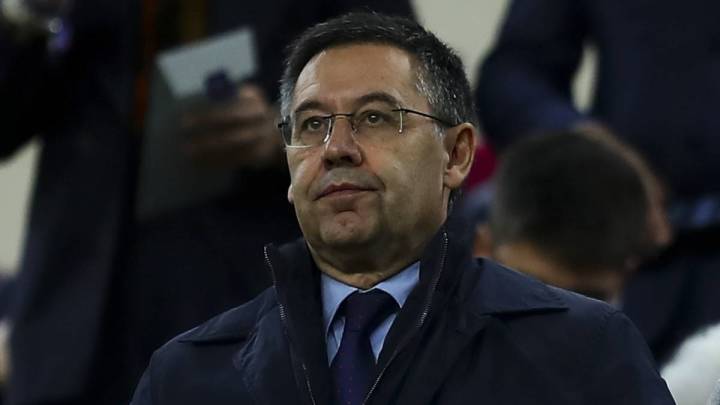 El presidente del Barça, Josep Maria Bartomeu