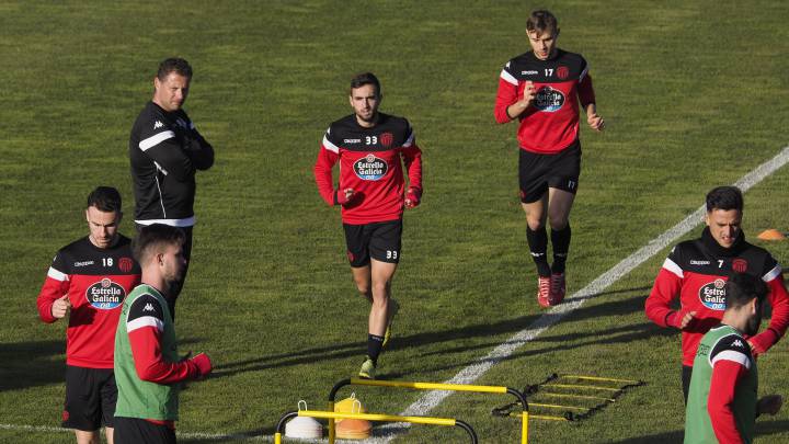 Entrenamiento del Lugo.