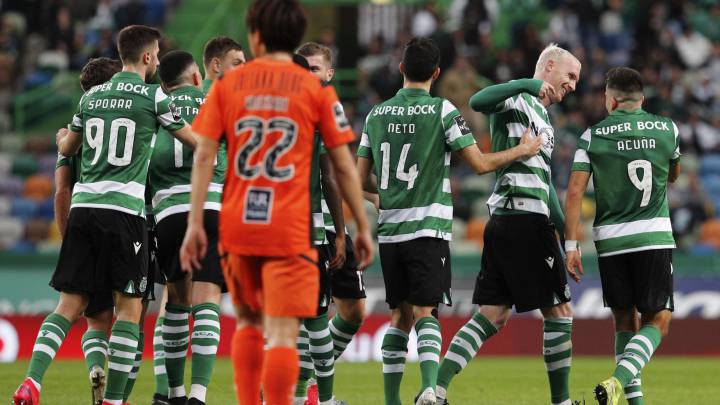El Sporting de Portugal gana y recupera la tercera plaza