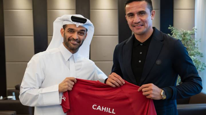 Cahill, nuevo embajador de Qatar junto a Xavi, Cafú, Etoo...