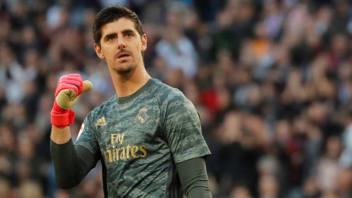 Courtois es el mejor de enero en LaLiga Santander