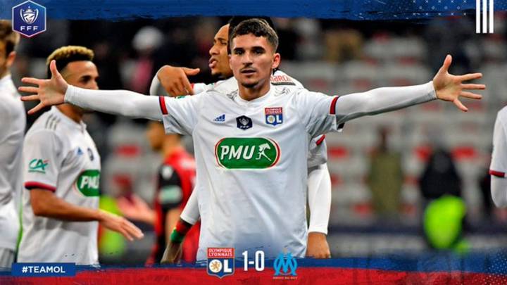 Aouar da el pase al Lyon a las semifinales de la Copa de Francia