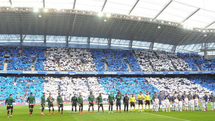 La Real Sociedad en Anoeta