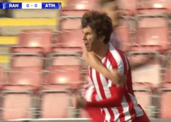 Descendiente de periodista y futuro del Atleti: el gol del hijo de Manolo Lama en la Youth
