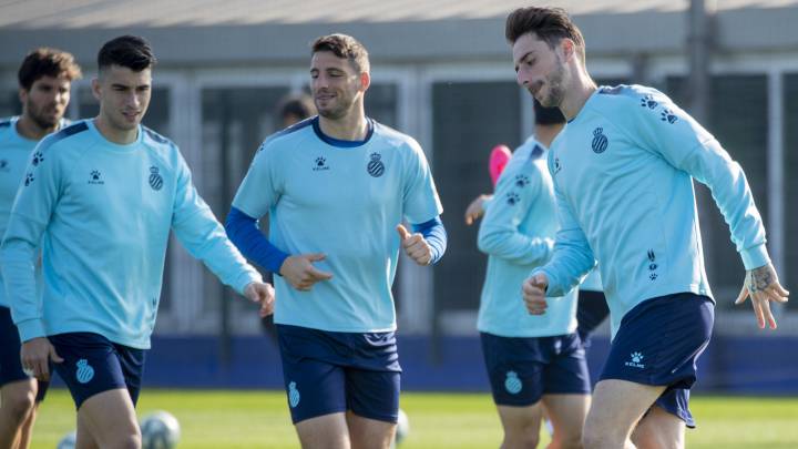 12/02/20 ENTRENAMIENTO DEL ESPANYOL MARC ROCA CALLERI