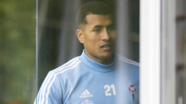 Jeison Murillo, en las instalaciones de A Madroa.