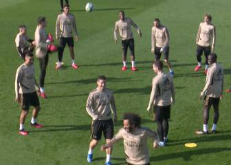 Marcelo freestyling provokes James to react
