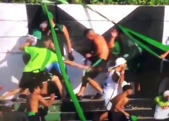 Knife attack during fan brawl in Argentina