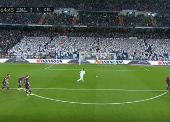 Ramos y el detalle técnico de su penalti ante el Celta