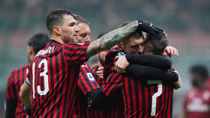El Milán gana por la mínima y se mantiene en puestos de Europa