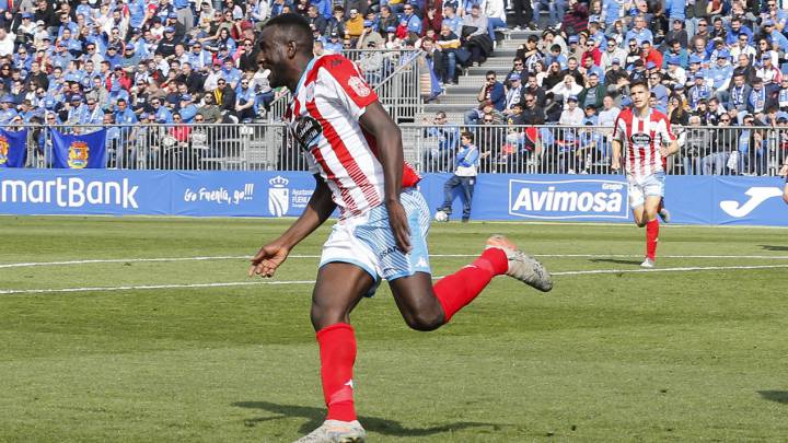 El Hacen debutó con el Lugo y le dio la victoria en Fuenlabrada