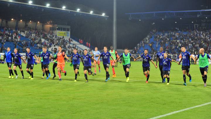 Jugadores del Atalanta.