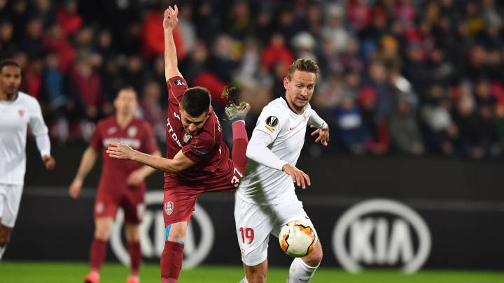 Cluj - Sevilla en directo: Europa League en vivo
