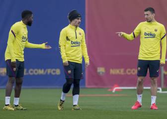 Más problemas para Setién: Umtiti y Lenglet, al borde de la suspensión