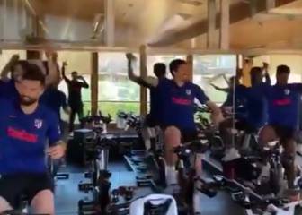 Exceso de felicidad del Atlético que indigna a todo el Liverpool