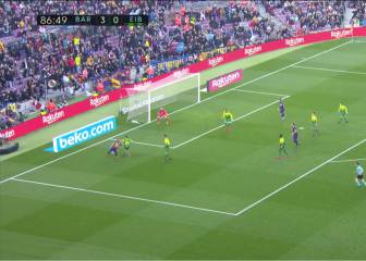 Ganándose a Messi: 2 goles en los que participó Braithwaite