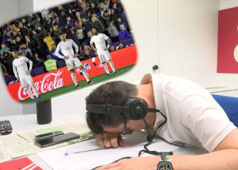 La reacción de Roncero con el inesperado gol de Morales