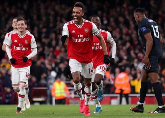 El Arsenal de Arteta toma aire con un doblete de Aubameyang